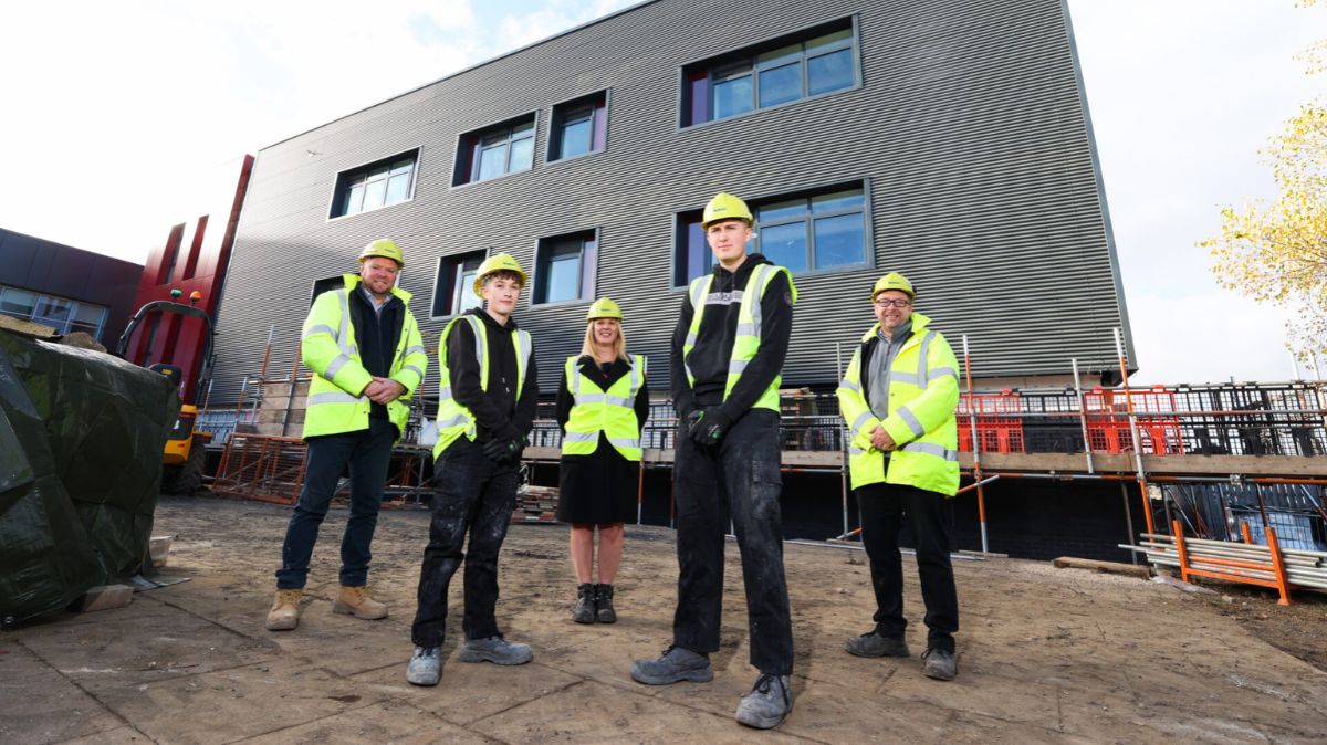 Students Cement Building Blocks Of Careers