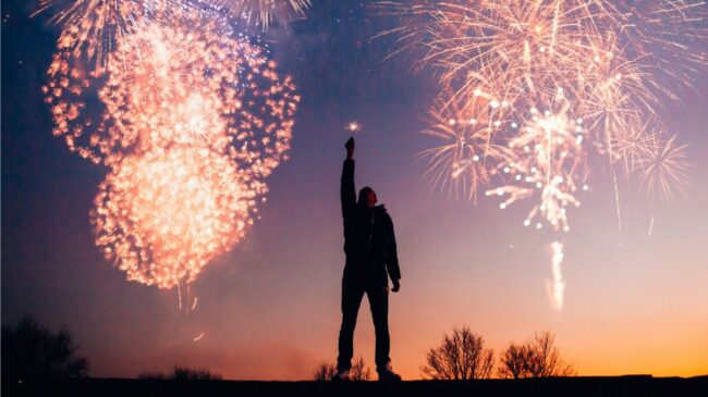 New Years fireworks