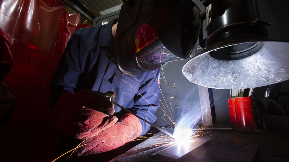 Student Welding