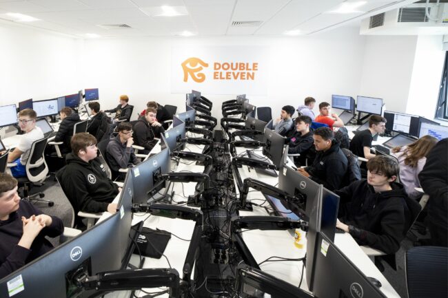 Computer room in Digital building