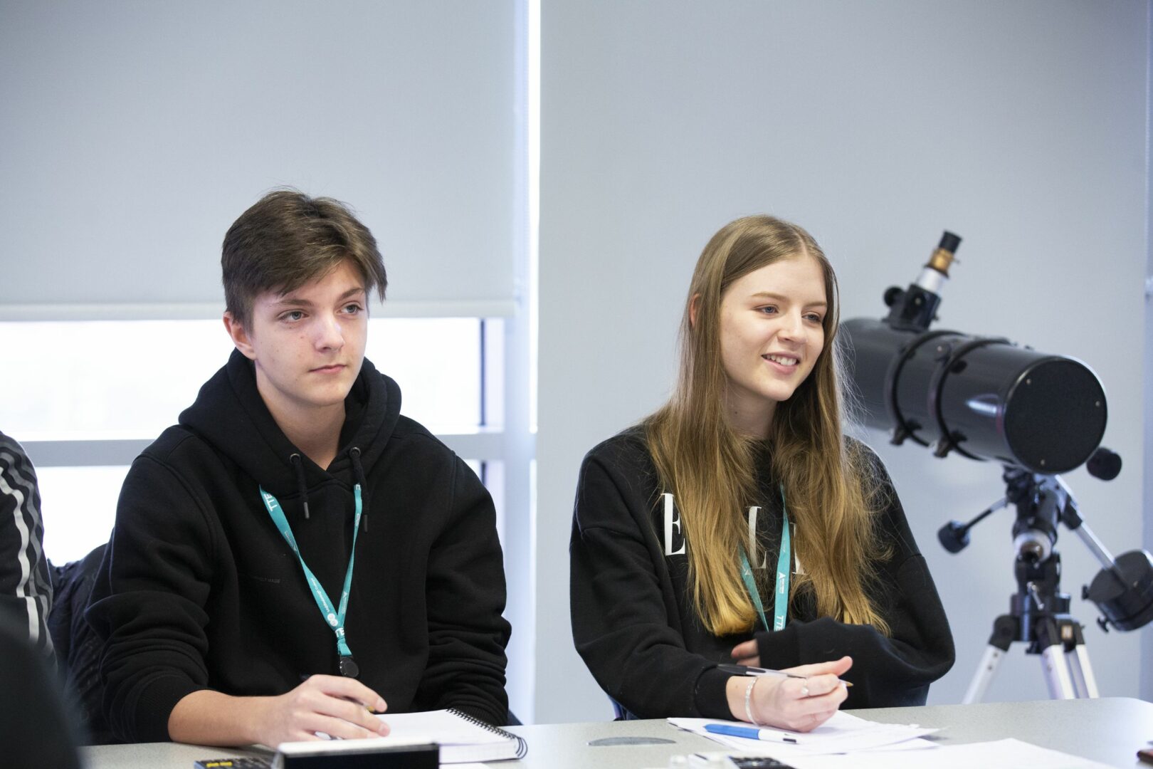 Students in classroom