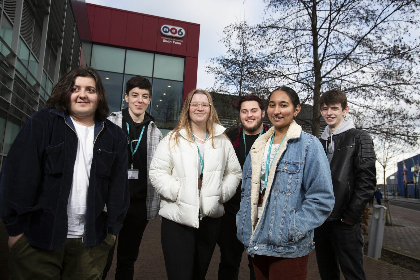 Students outside MC6