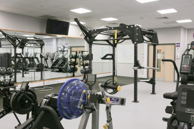 Gym equipment in gymworld