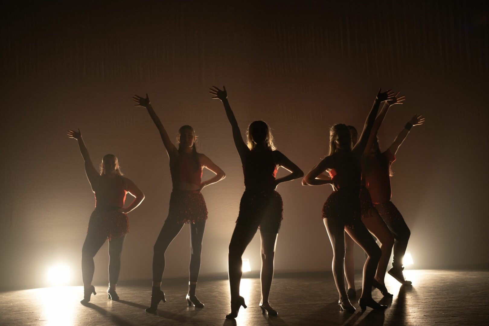 Dancers on stage