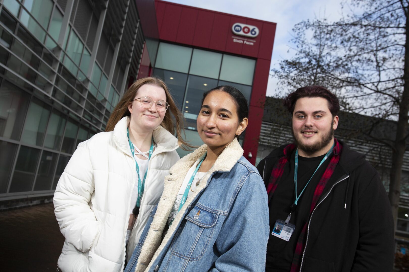 Students outside MC6