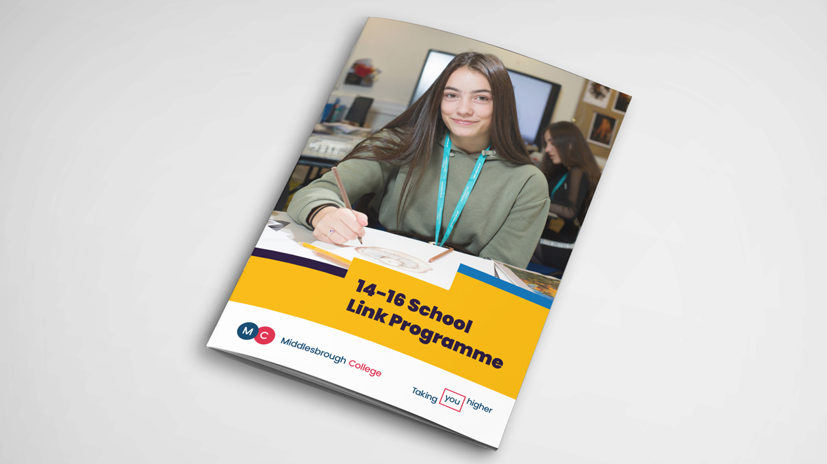 14-16 School Link Programme front cover