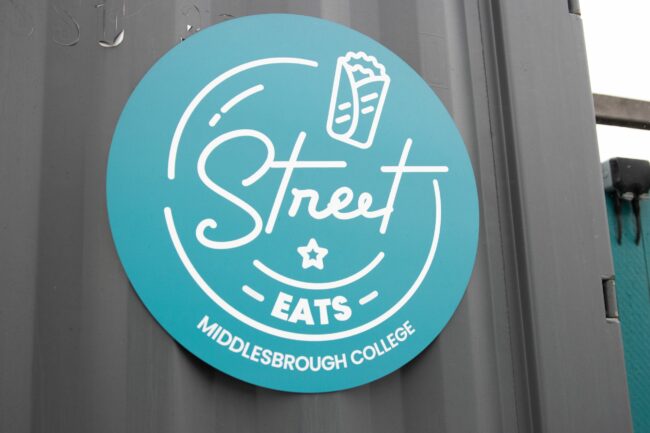 Street Eats sign