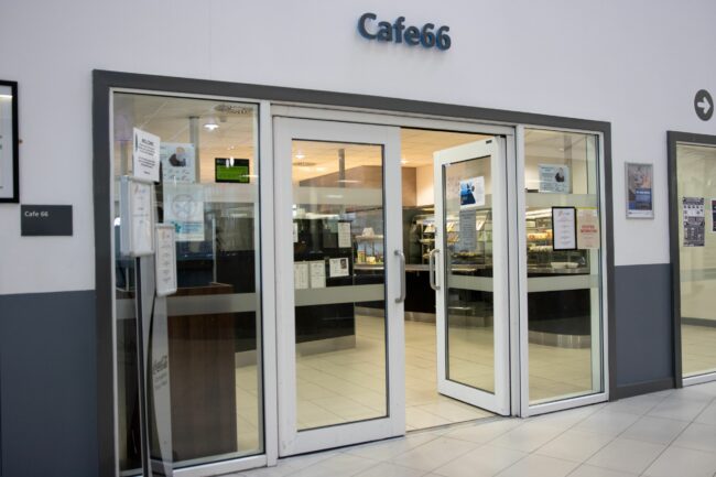 Cafe 66 entrance