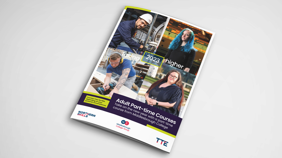Adult part-time courses guide front cover