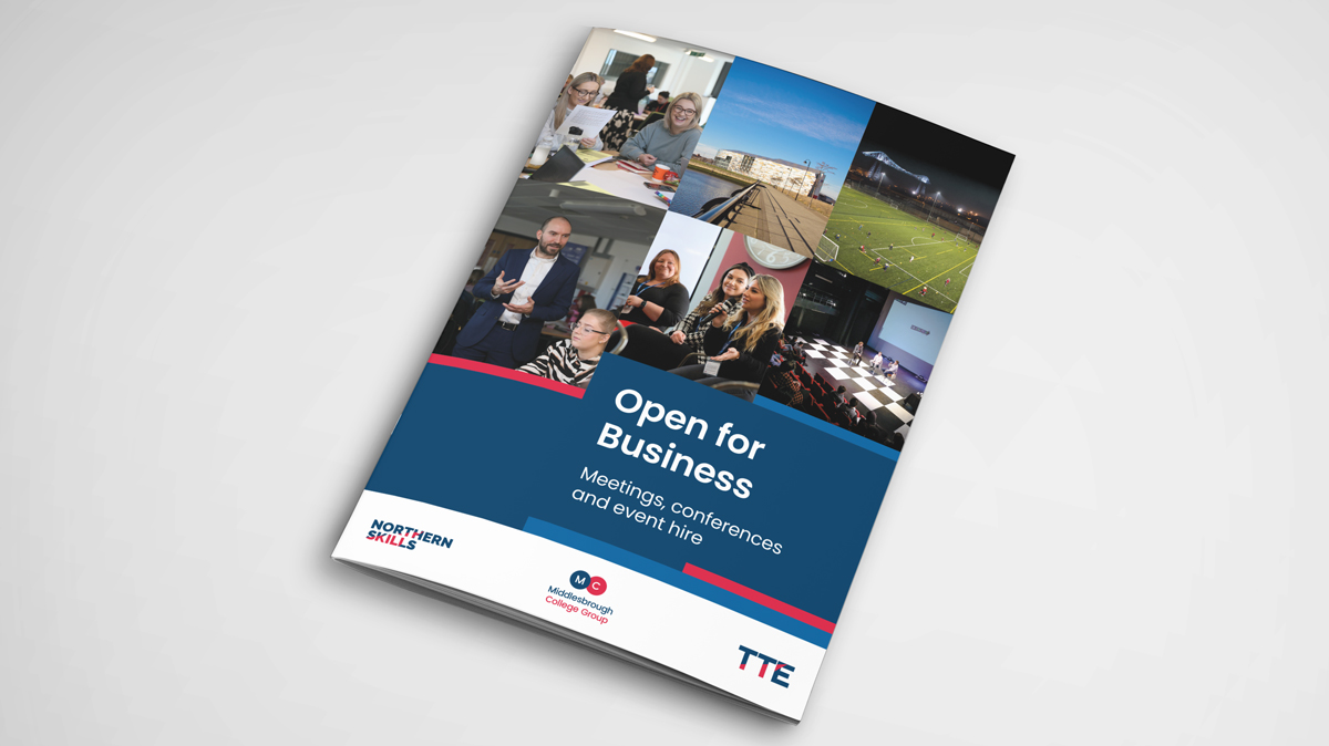 Open For Business brochure front cover