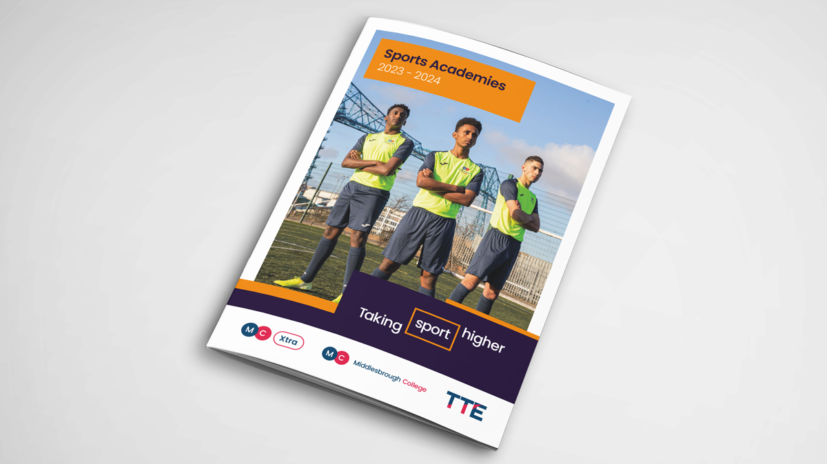 Sports Academies booklet front cover