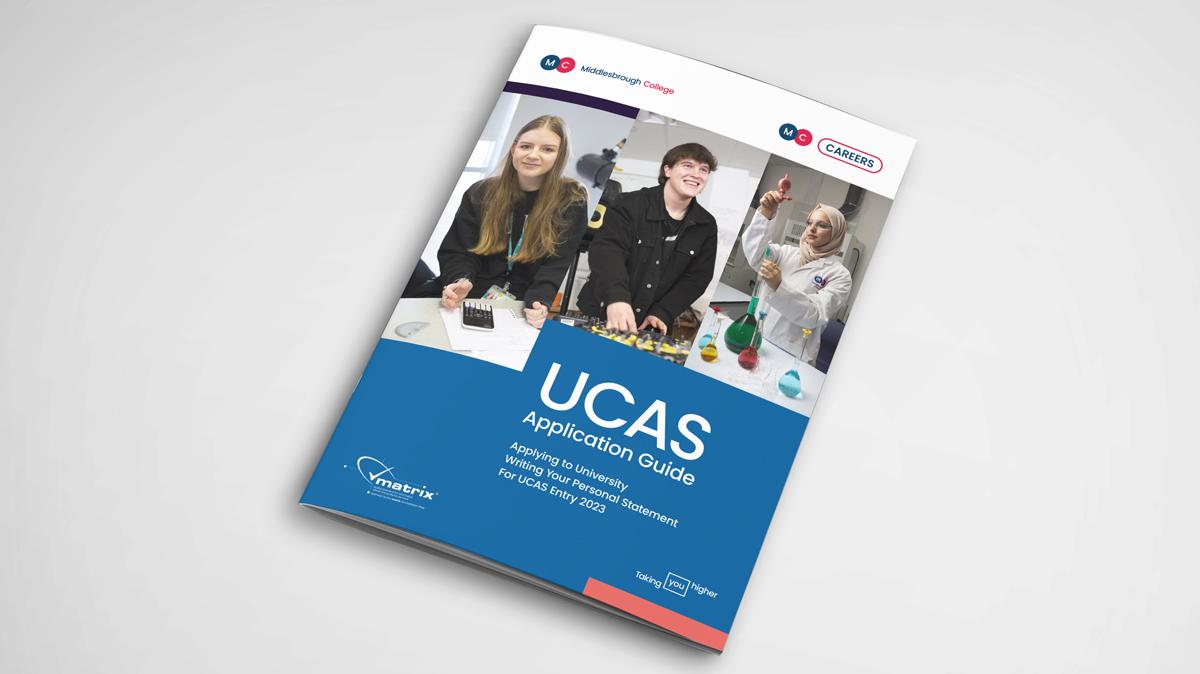 UCAS Application guide front cover