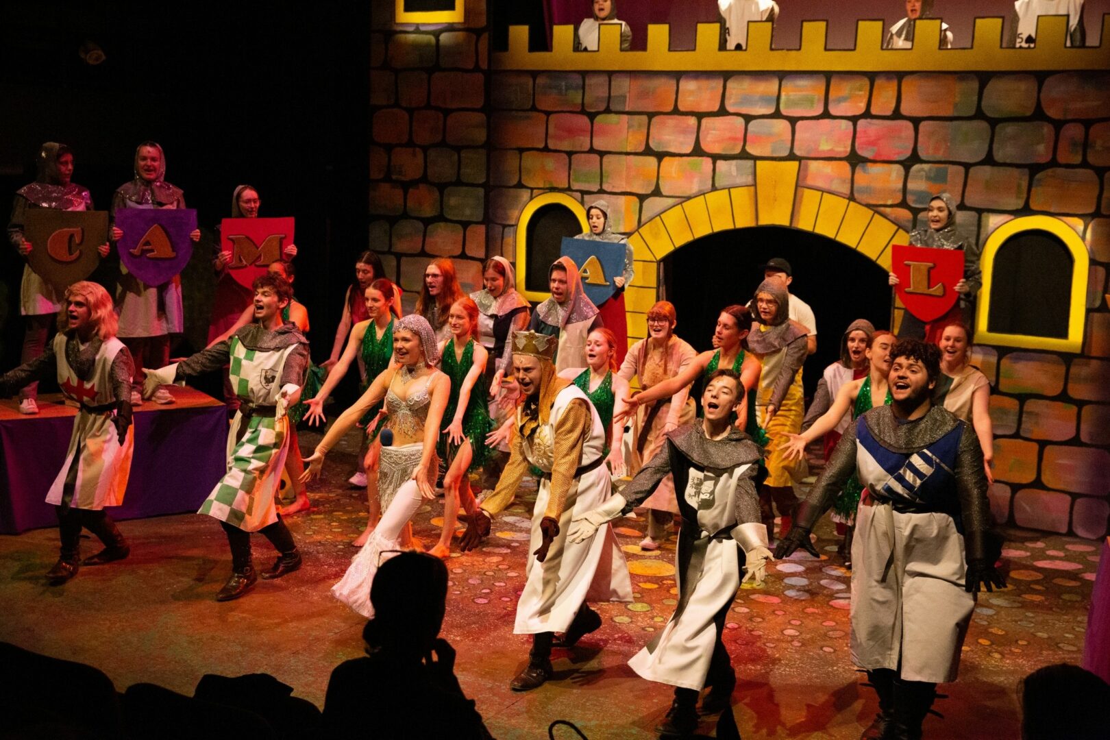 Performance on stage
