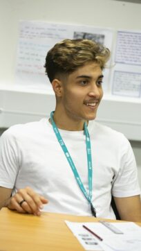 ESOL student in classroom