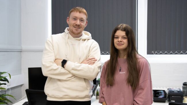 Callum Devine And Nieve Dunning