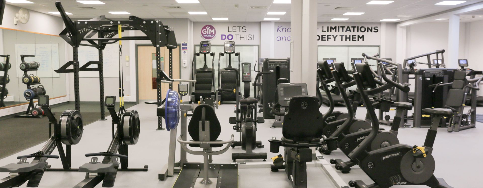Gymworld interior