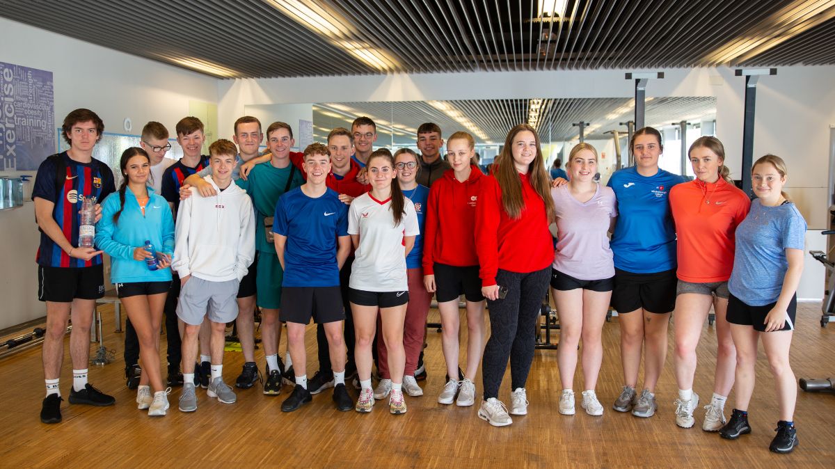 Group of students in Seville