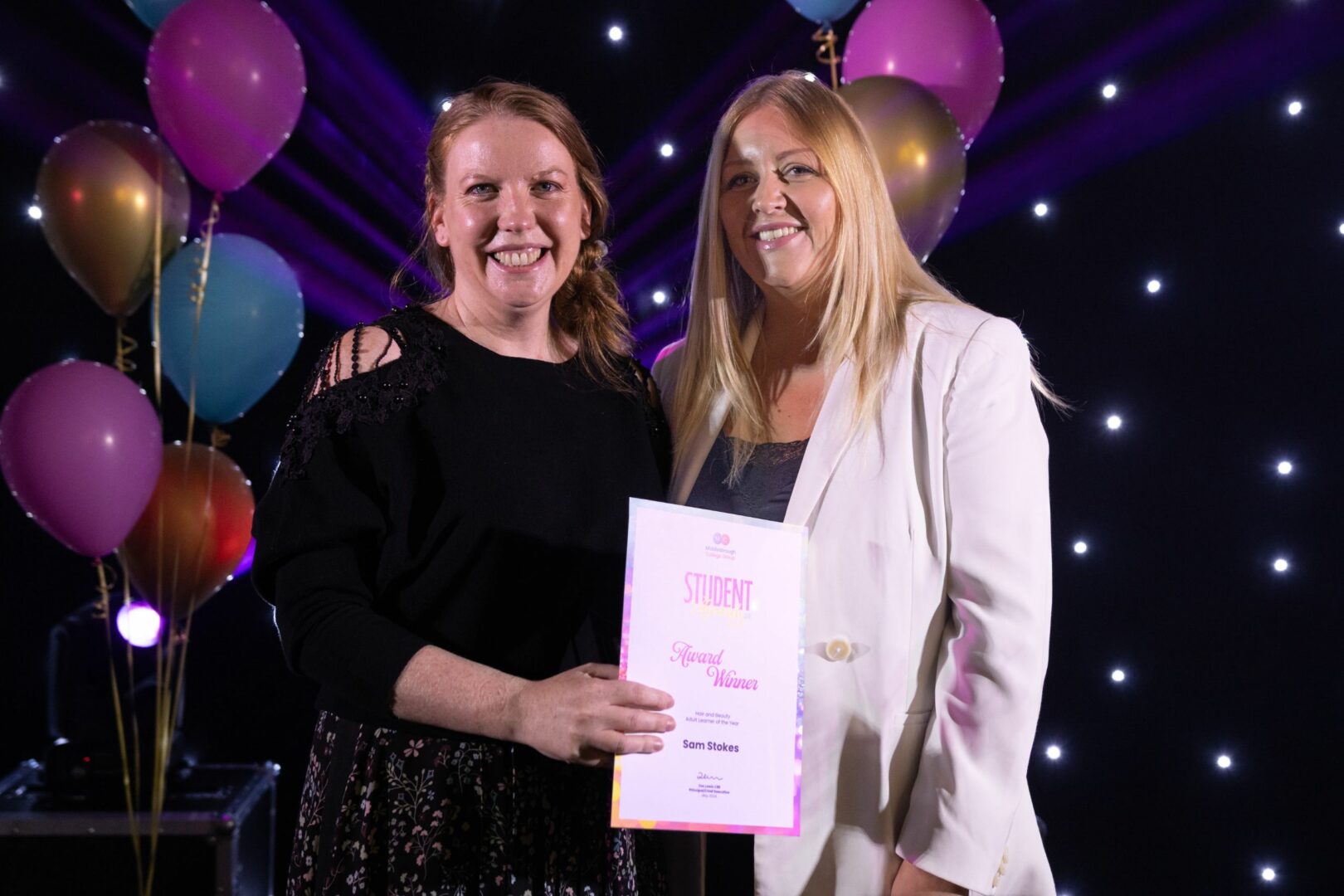 Hair and Beauty Adult Learner of the Year – Sam Stokes