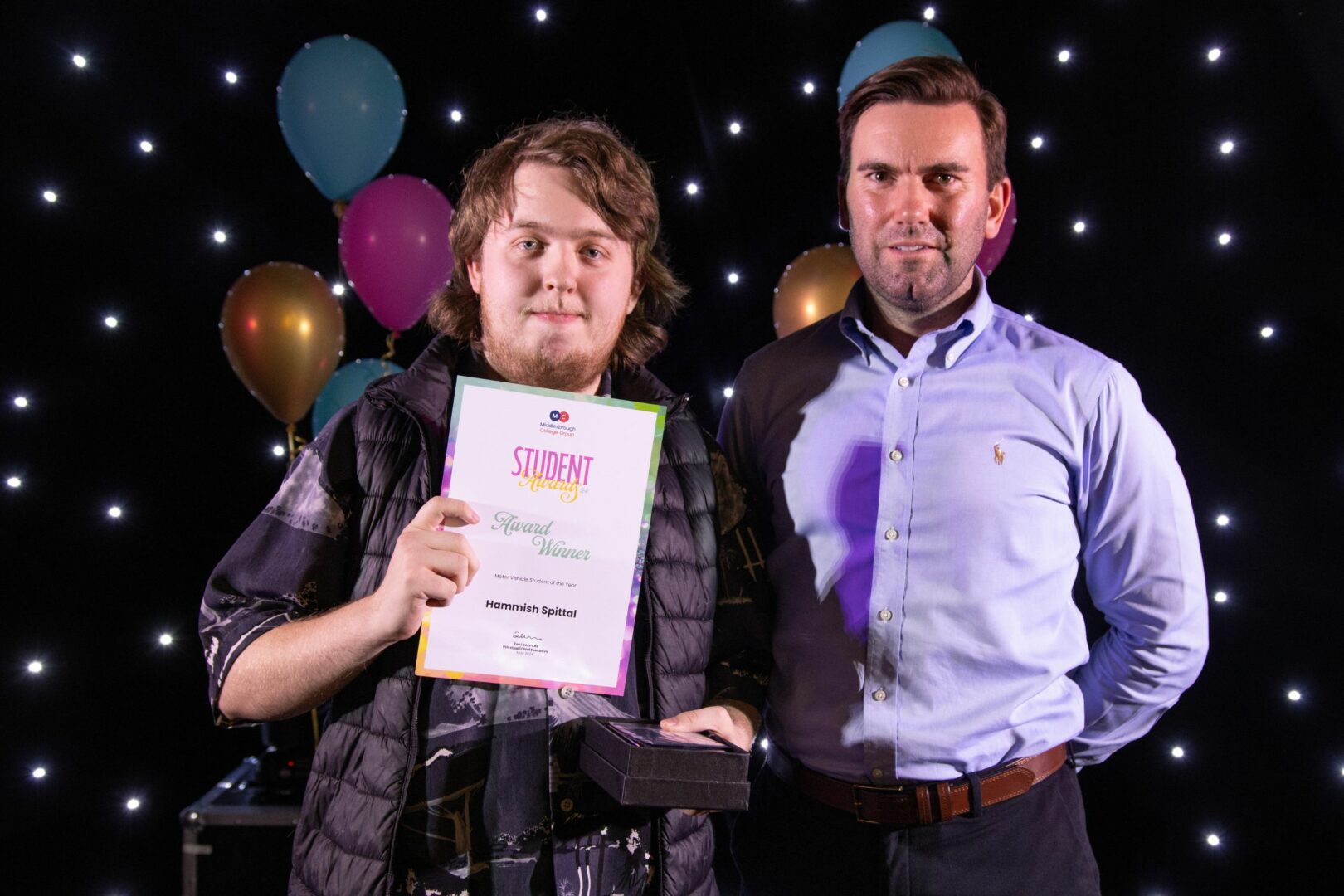 Motor Vehicle Student of the Year – Hammish Spittal