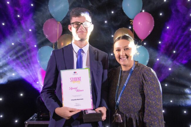 Travel, Tourism and Aviation Student of the Year – Charlie Norman