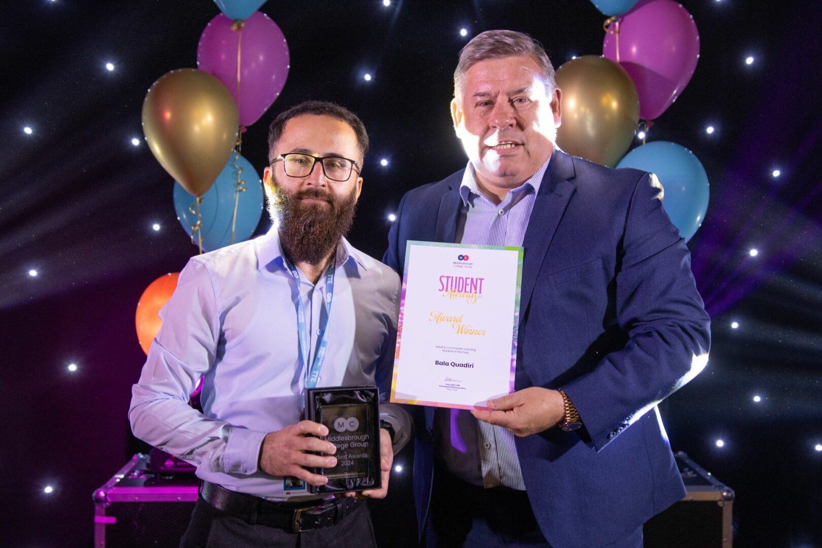 Adult & Community Learning Student of the Year – Bala Quadiri
