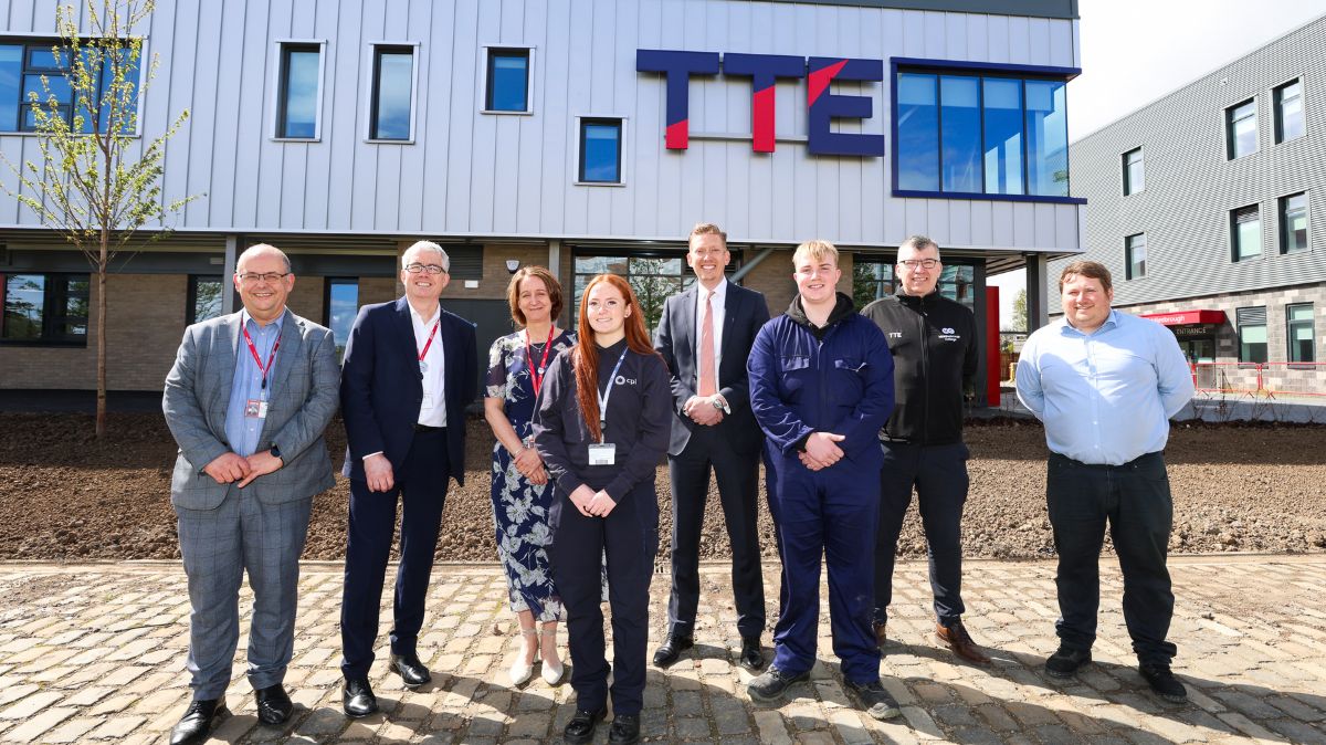 The new £12m TTE Technical training centre has been handed over to Middlesbrough College Group