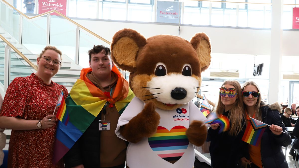Max The Mouse and friends At Pride