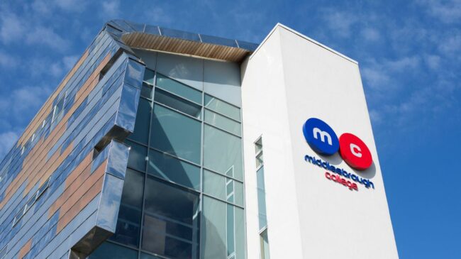Middlesbrough College building