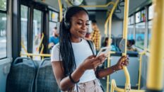 Student On Bus