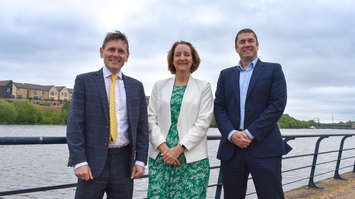 Grant Glendinning, Zoe Lewis and David Gartland
