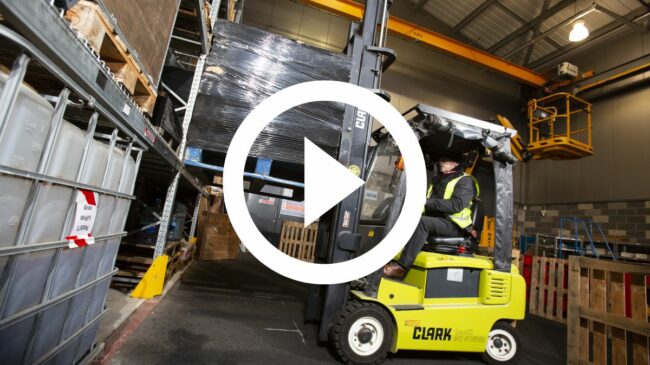 Forklift truck video thumbnail