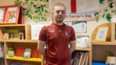 Apprentice in classroom