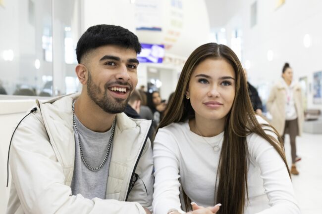 Students in Middlesbrough College