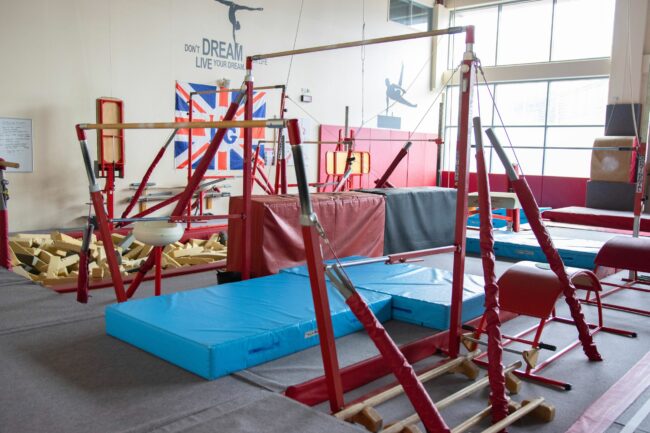 Gymnastics equipment in Gymworld