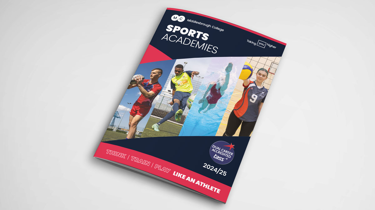 Sports Academy booklet cover