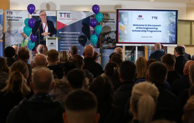 Phil Blewitt welcomes guests