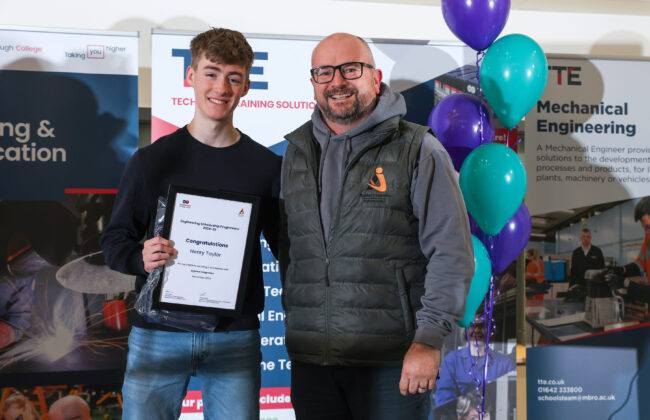 Scholar Henry Taylor with employer Applied Integration UK Ltd