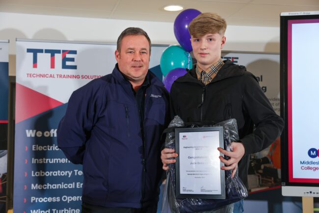 Employer Dormor Machine and Engineering Co. Ltd with Scholar Jude Bezance
