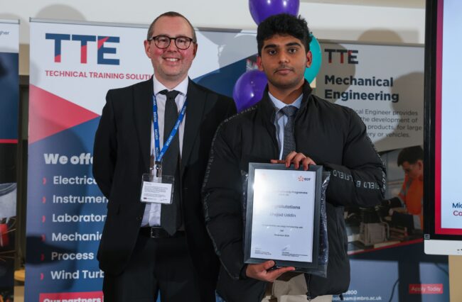 Employer EDF with Scholar Shejad Uddin