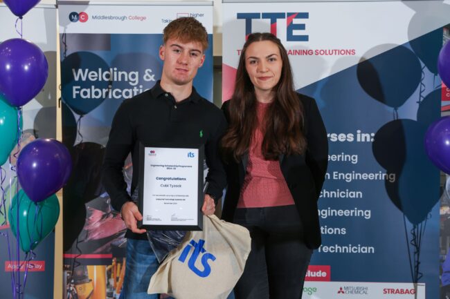 Scholar Cobi Tyzack with employer Industrial Technology Systems Ltd