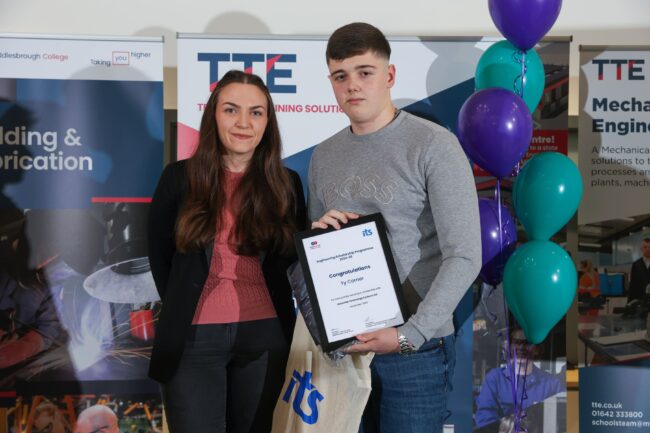 Employer Industrial Technology Systems Ltd with Scholar Ty Corner