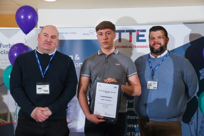 Employer Johnson Matthey with Scholar Lewis Hutchins