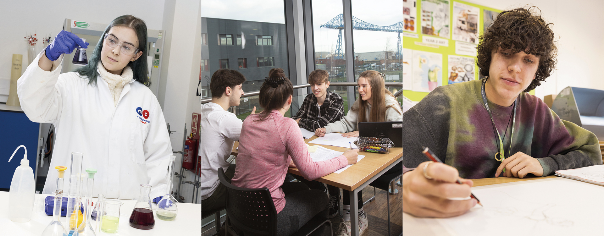 A Level collage