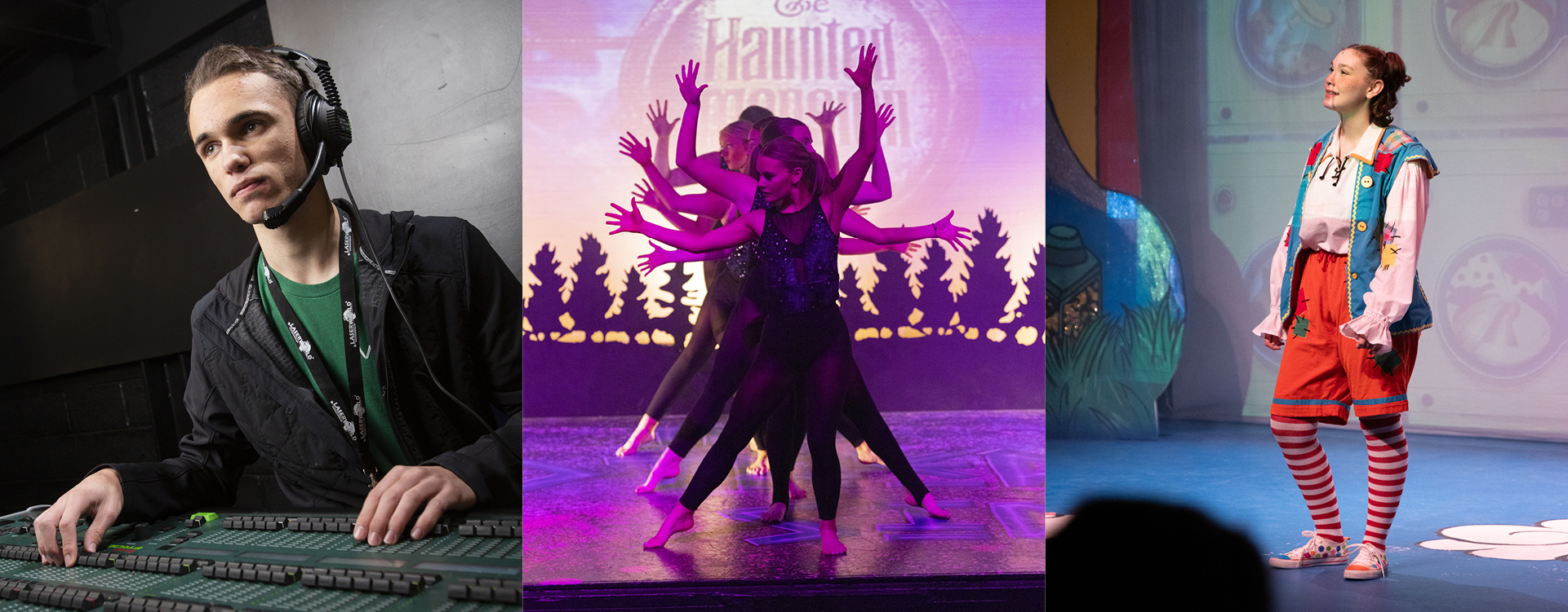 Performing Arts collage