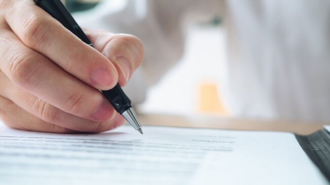Hand writing