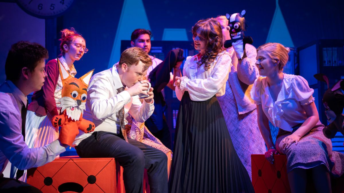 Performing Arts students on stage