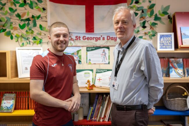 Apprentice with employer