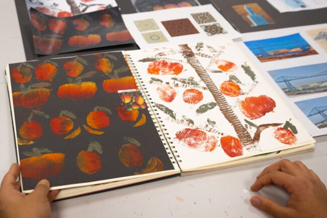 Printing sketchbook