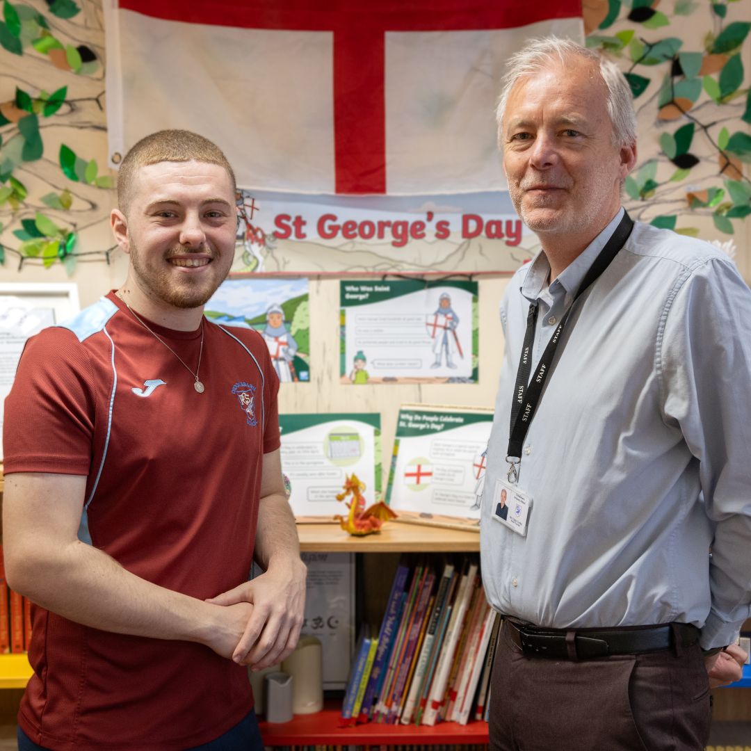 Apprentice with employer