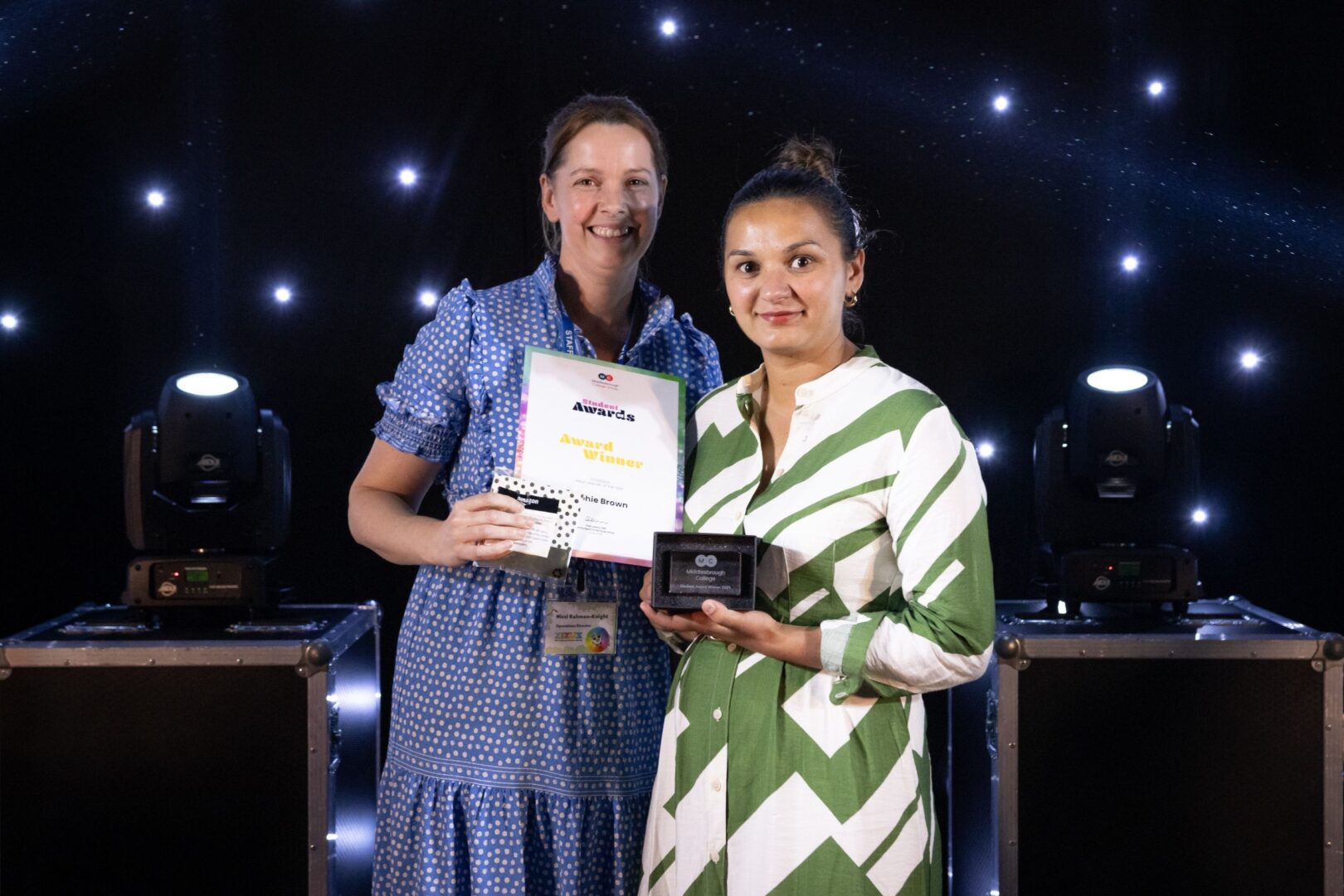 Nicci Rahman Knight Of Zizu's Day Care With Childcare Adult Winner Sophie Brown